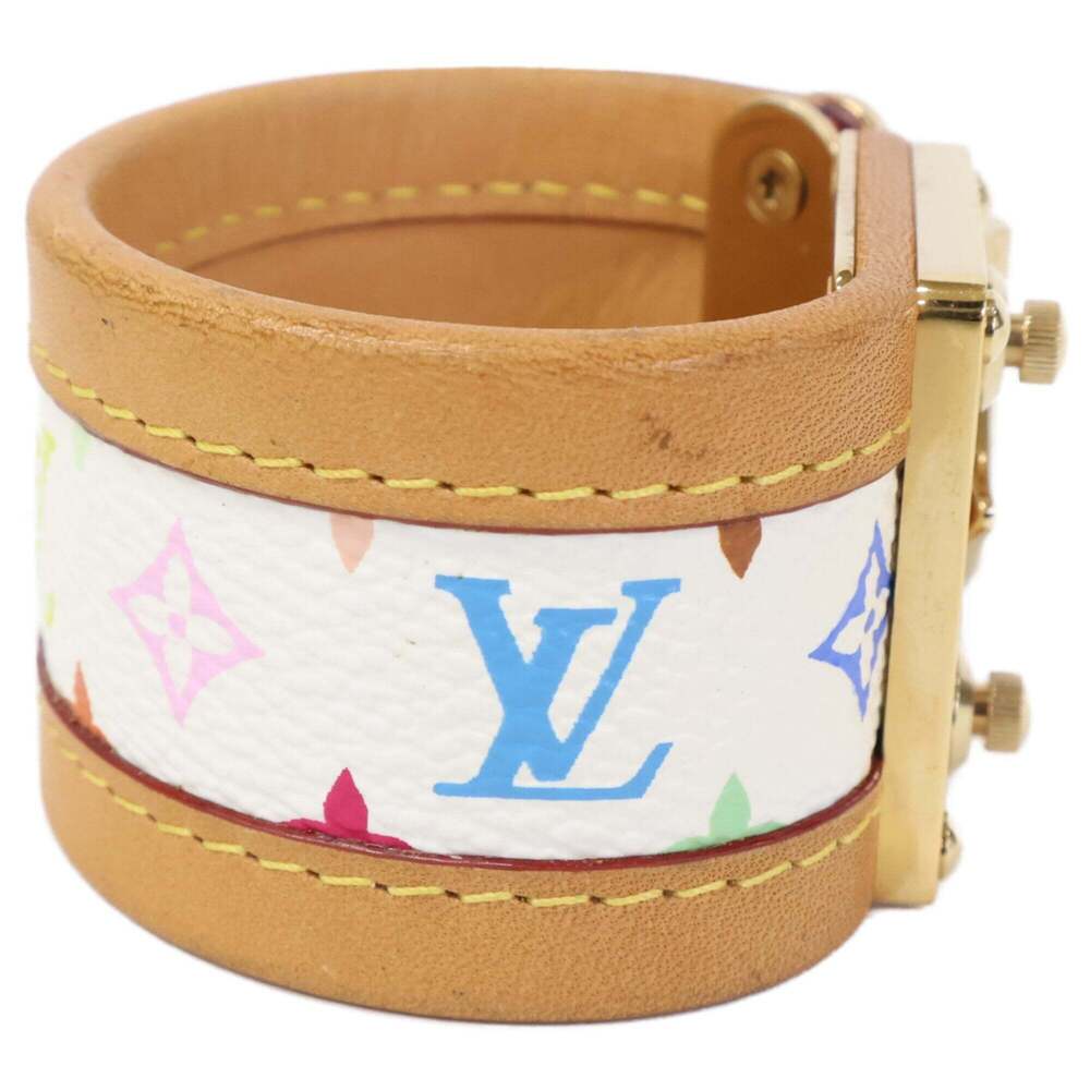 LOUIS VUITTON Brown Monogram Charm Bracelet - Picture 4 of 9